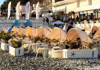 Пляжи Сочи будут принимать отдыхающих с 1 мая