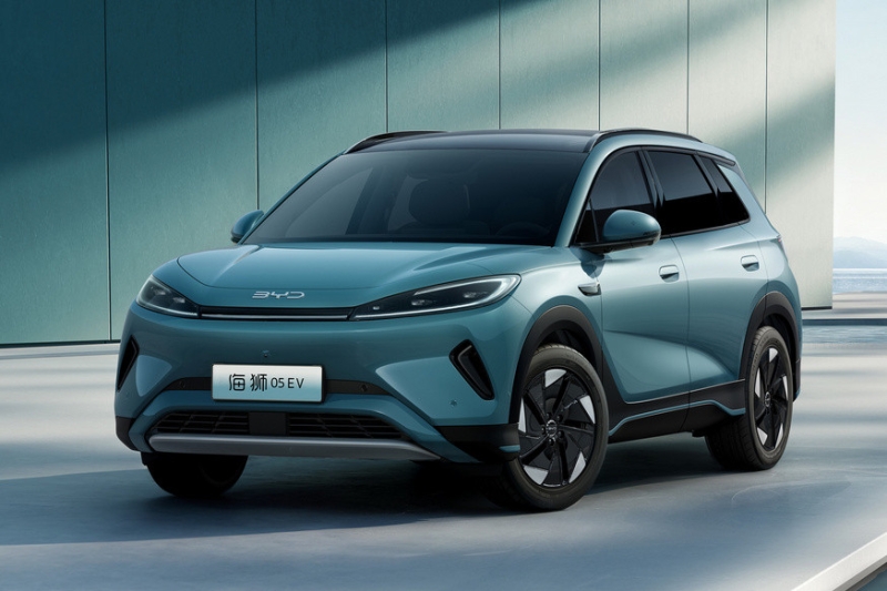 Показан кроссовер BYD Sea Lion 05 EV в новом стиле
