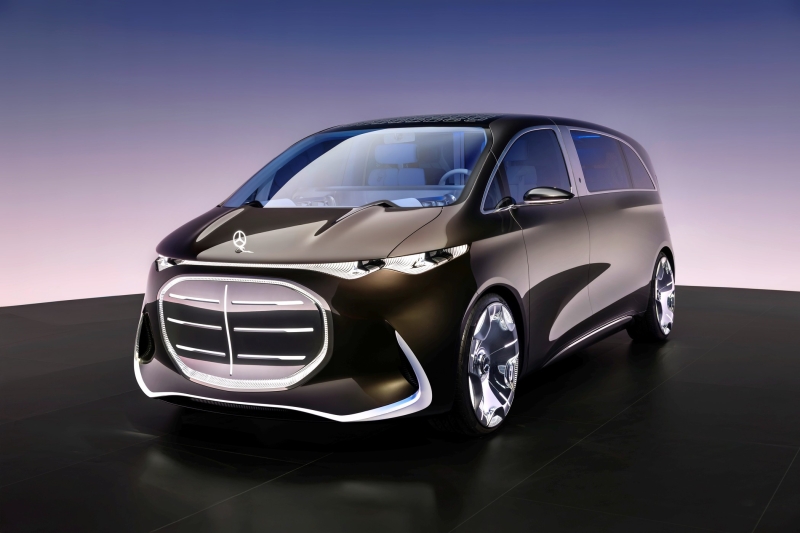 Mercedes‑Benz Vision V: предвестник роскошного минивэна VLS дебютировал в Китае