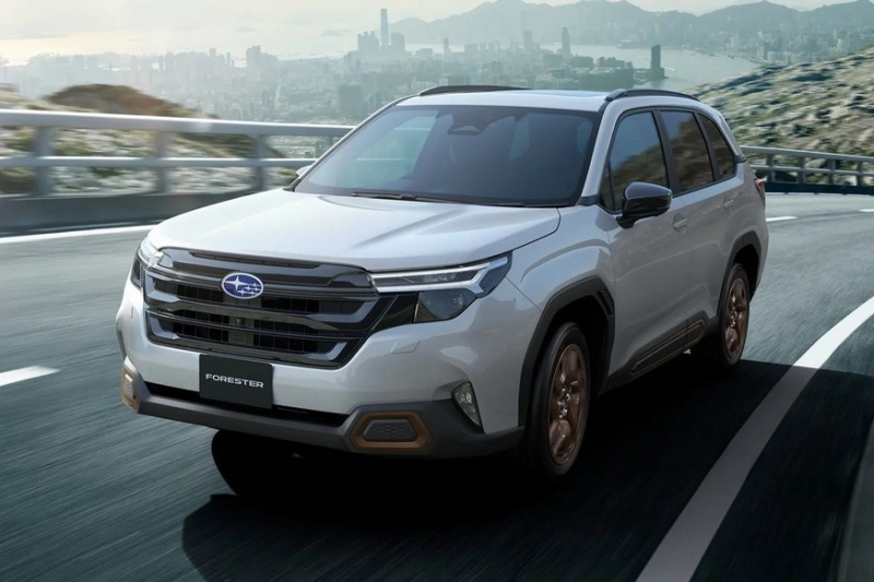 Новый Subaru Forester для Японии отличился начинкой и оснащением