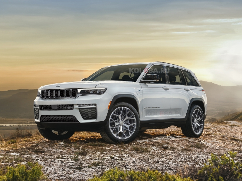 Обновлённый Jeep Grand Cherokee: первые изображения