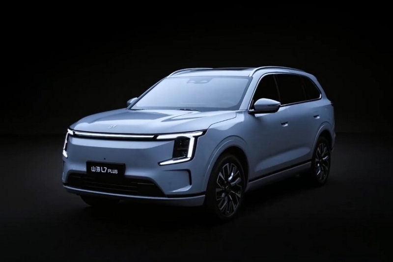 Показан большой кроссовер Jetour Shanhai L7 Plus в новом стиле