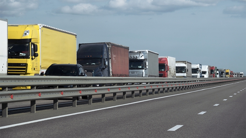 Спрос на грузоперевозки между Россией и Грузией вырос в два раза