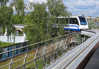 Московский монорельс завершает свою работу