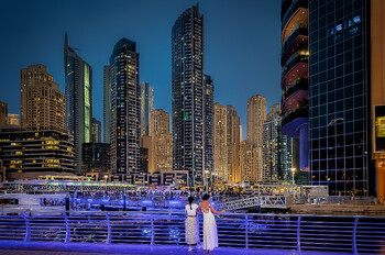 В Дубае загорелся 67-этажный небоскрёб