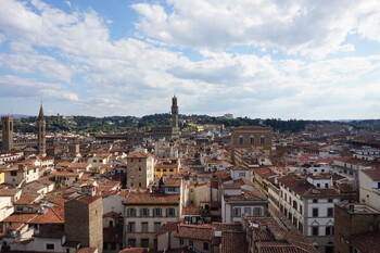 В галерее Уффици во Флоренции турист повредил картину во время селфи