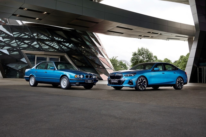 В память о былой изящности: BMW посвятила спецверсию новой «пятёрки» поколению E34