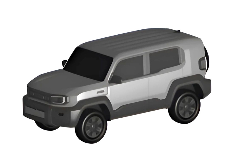 Внешность нового внедорожника Toyota Land Cruiser FJ раскрыта на патентном изображении