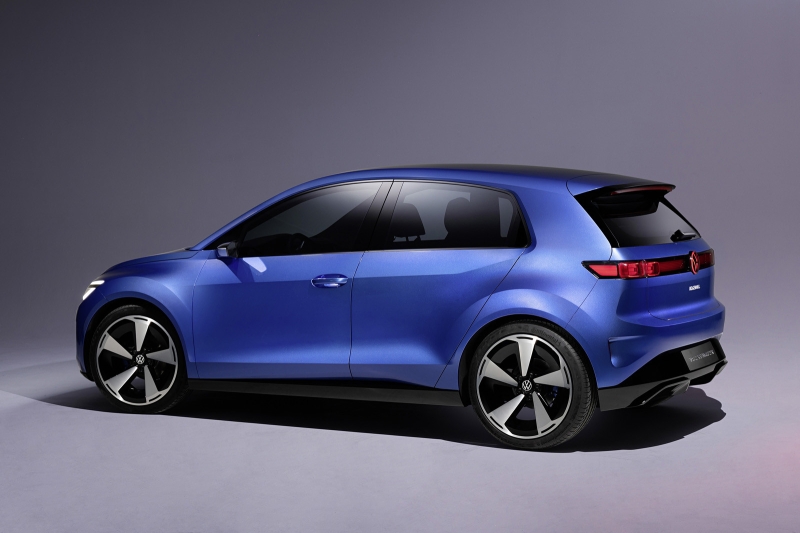 Volkswagen может выпустить хот-хэтч ID.2 R: три электромотора, мощность более 400 «лошадей»