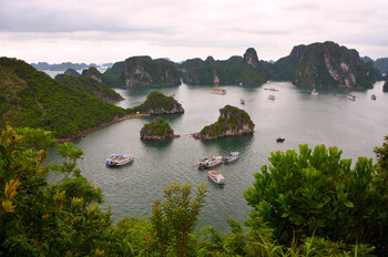 Более 30 туристов погибли при крушении катера во вьетнамской бухте Халонг