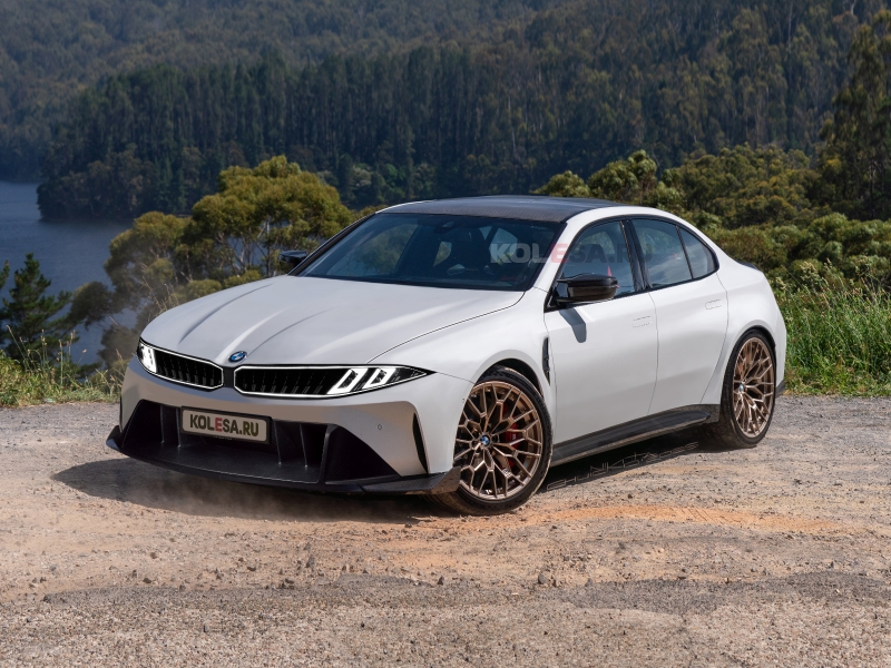 Новая BMW M3 (G84): первые изображения
