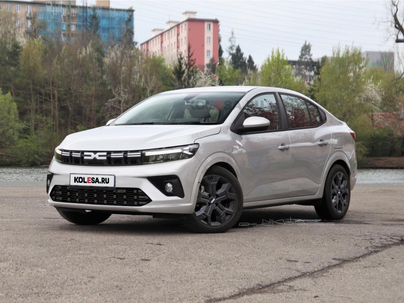 Обновлённый Dacia Logan: первые изображения