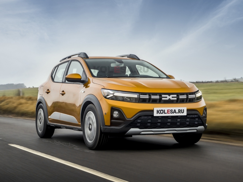 Обновлённый Dacia Sandero Stepway: первые изображения