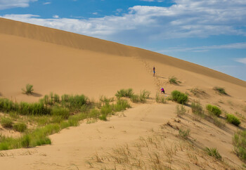 В Дагестане построят дорогу к бархану Сарыкум 
