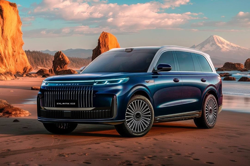 Exeed собирается вывести на российский рынок флагманский кроссовер Exlantix E02