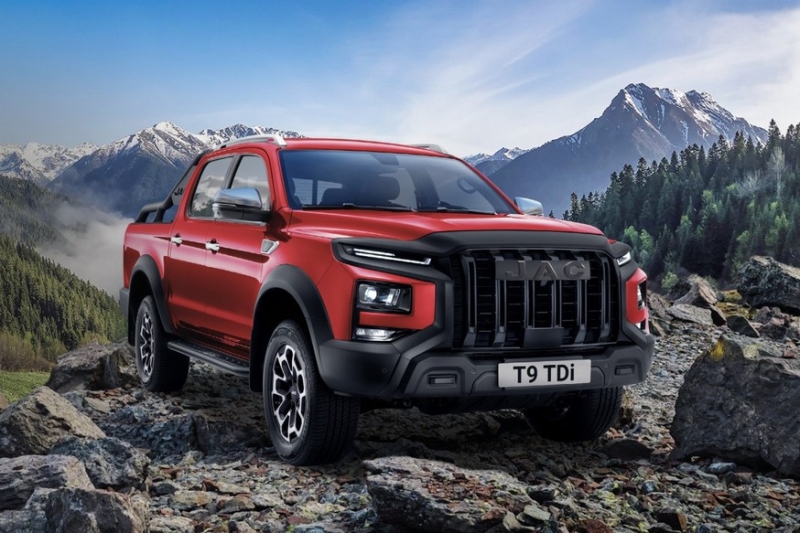 Флагманский пикап JAC T9 в России: теперь с дизелем, цена известна