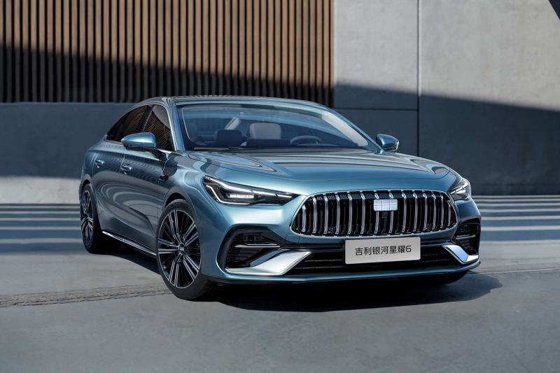 Geely Galaxy Starshine 6 с внешностью «под Мерседес» показался на официальных фото