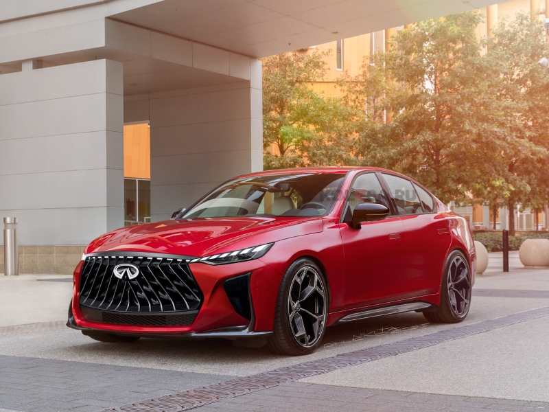 Новый седан Infiniti Q50: первые изображения