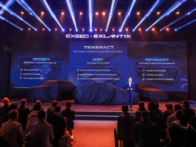 Exeed представил новую технологию Texxeract