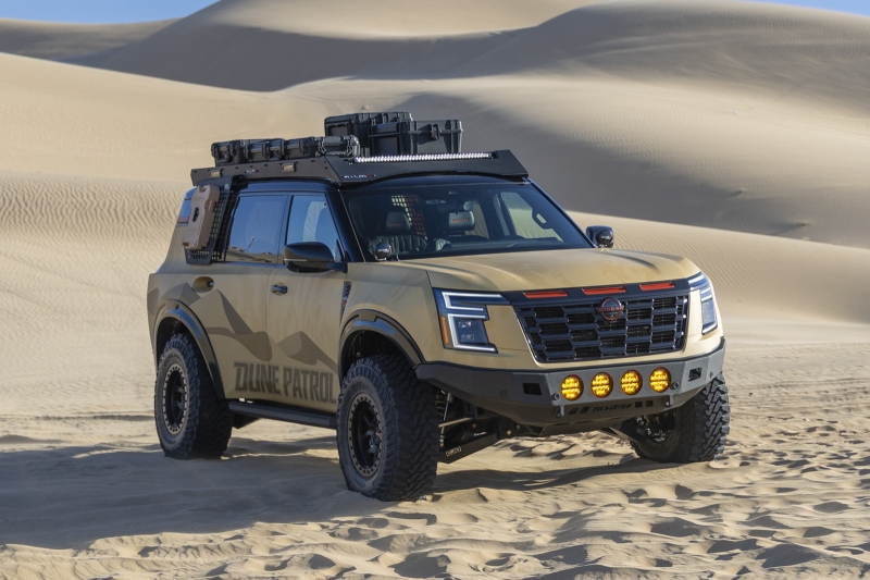 Nissan подготовил концепты на базе внедорожника Patrol, пикапа Frontier и спорткара Z Nismo