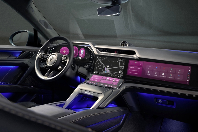 Раскрыт салон нового Porsche Cayenne: экраны, экраны, опять экраны… и подогрев дверей