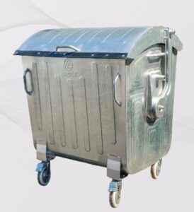 Оцинкованный евро контейнер с крышкой: надёжность и универсальность в логистике