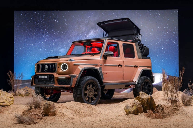 Brabus XL 800 Cabrio: быстроходный кабриолет-великан для миллионеров