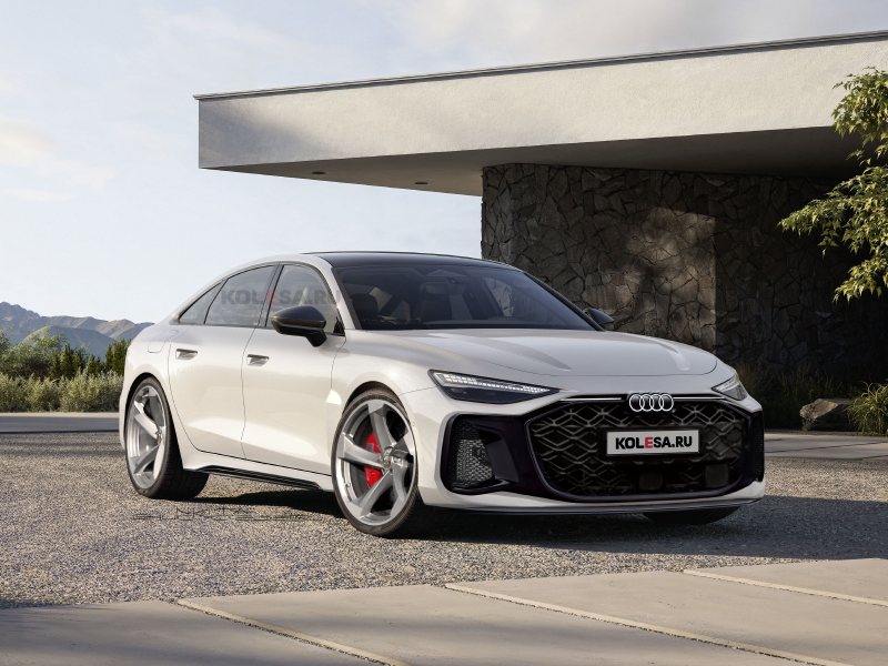Новый седан Audi RS6: первые изображения