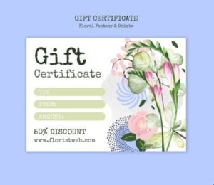 Подарок на Новый год: подарочный сертификат в музыкальную школу