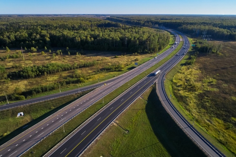 Дорога от Москвы до Казани: на платной трассе М-12 продолжается строительство развязок