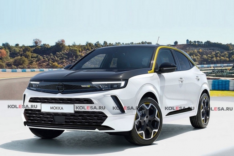 «Горячий» кроссовер Opel Mokka GSe: каким он может быть
