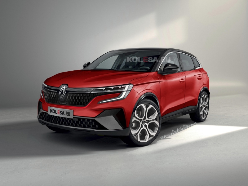 Кроссовер Renault Austral: новые изображения