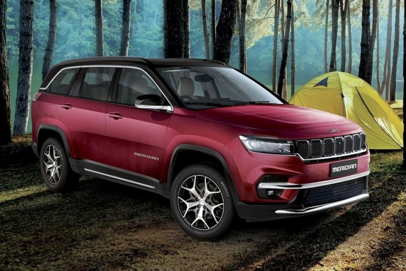 Семиместный кроссовер Jeep Meridian: не мощнее бразильского брата